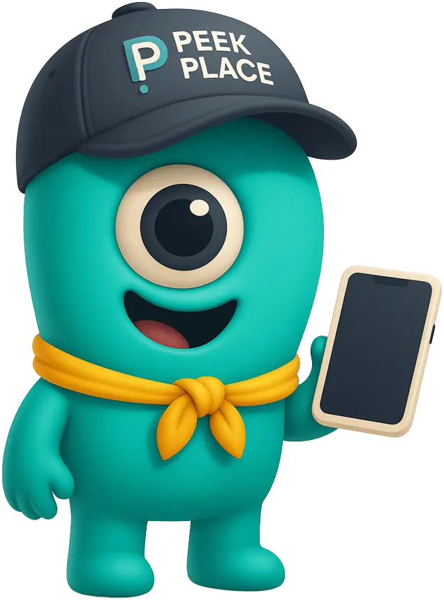 Mascote PEEKPLACE